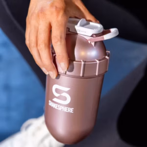 SHAKESPHERE Tumbler Series Original Protein Shaker แก้วน้ำพกพา แก้วเชคเกอร์ เขย่าเวย์โปรตีน, สี Black-Logo Black